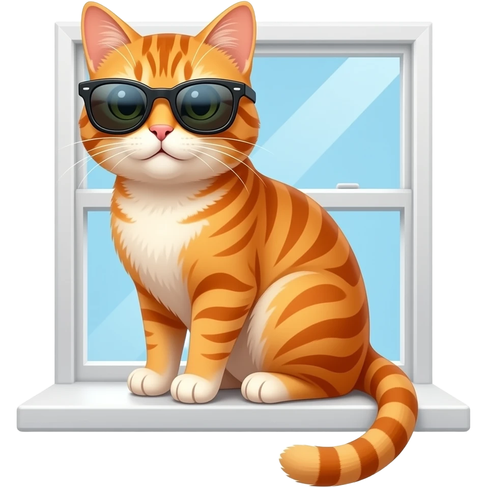 Oiia cat with sunglasses emoji