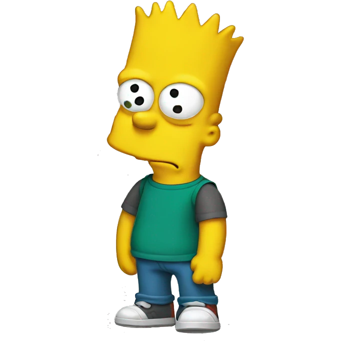 Bart Simpson emoji