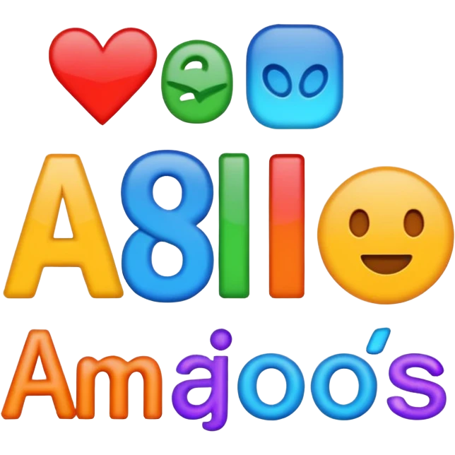 TEXT AMIGOS emoji