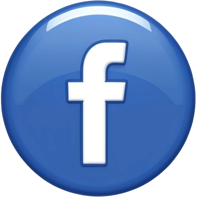 Facebook bagde blue emoji