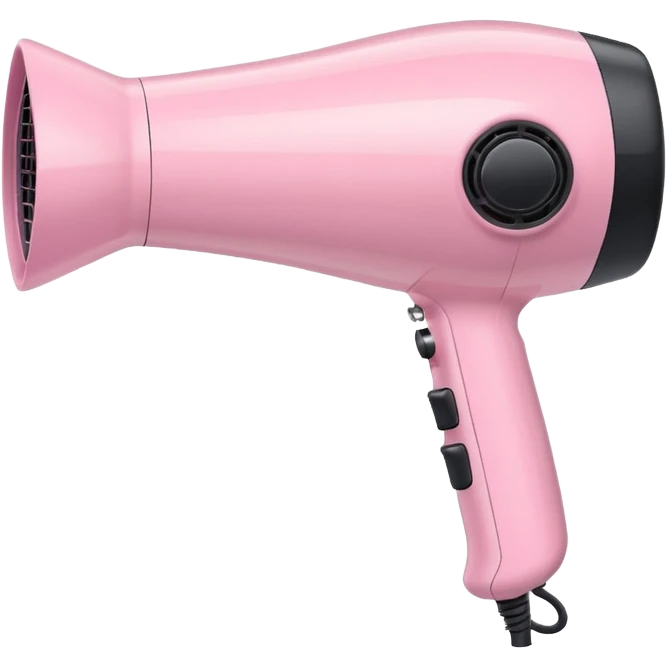Cute Hair dryer emoji