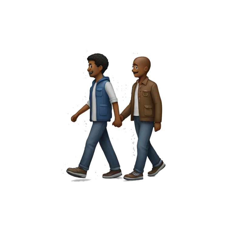 make two people walking together emoji