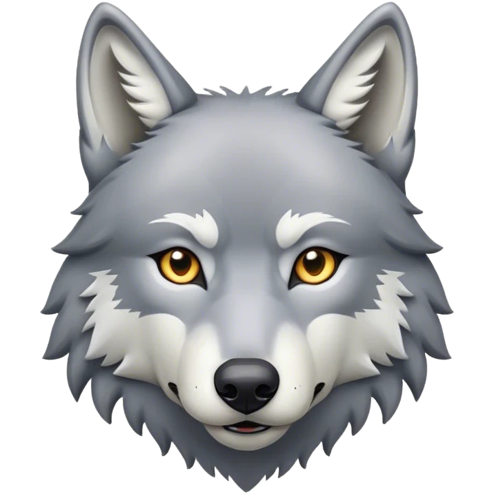 Alpha wolf emoji