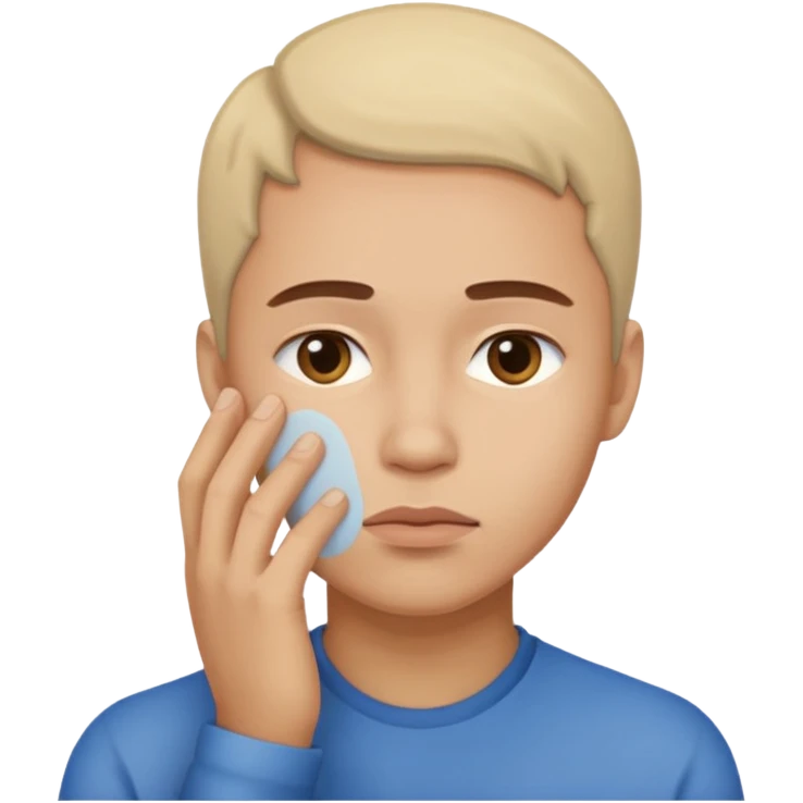 estas seguro preguntado  con mano en la cara emoji