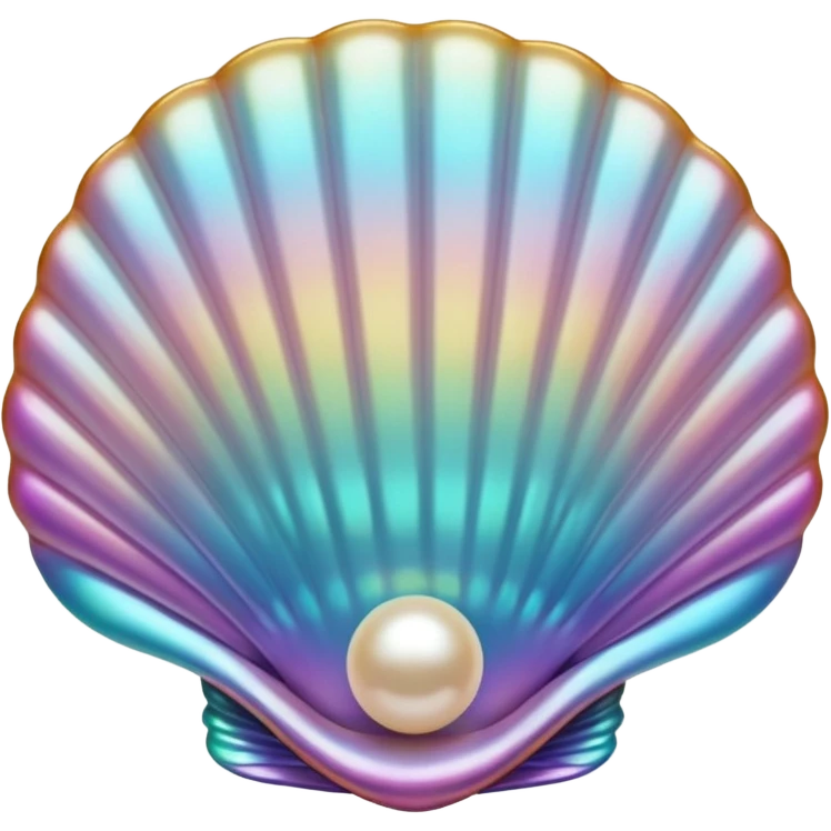 pearls in shell emoji