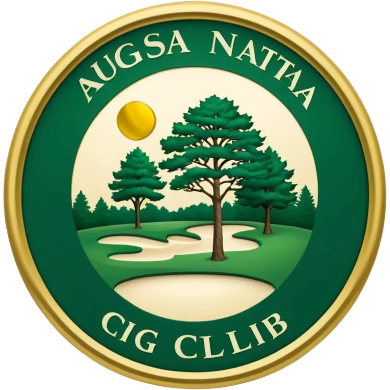 Augusta national golf club logo emoji