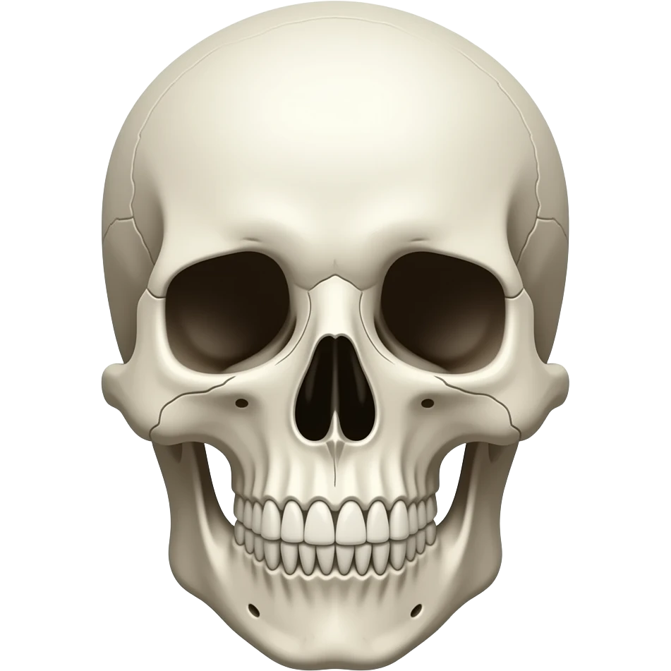a skull from soul eater emoji