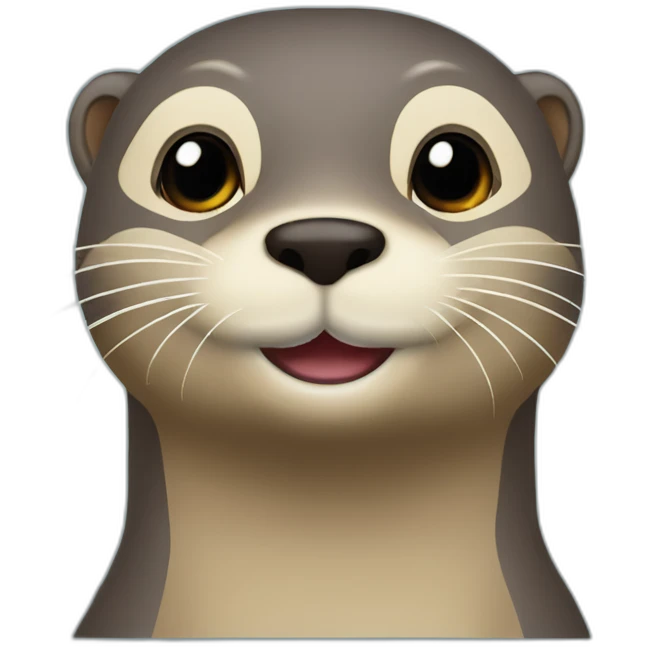 Loutre-qui-boit emoji