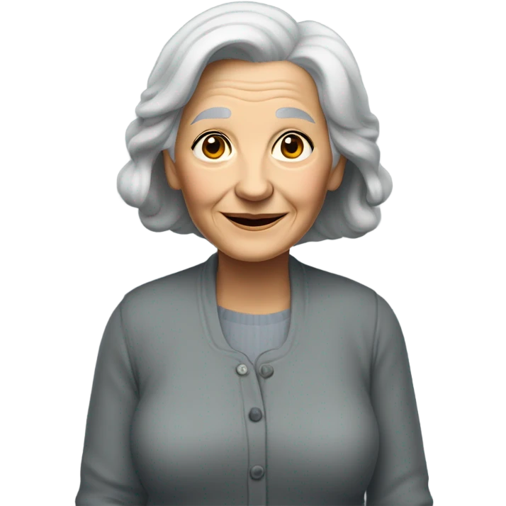 Old woman emoji