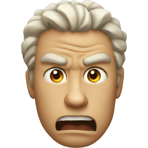 Angry emoji