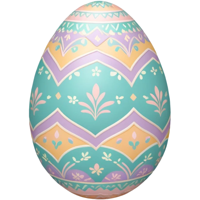 decorative Easter egg emoji