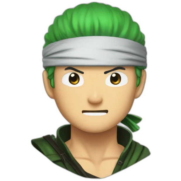 Roronoa zoro emoji
