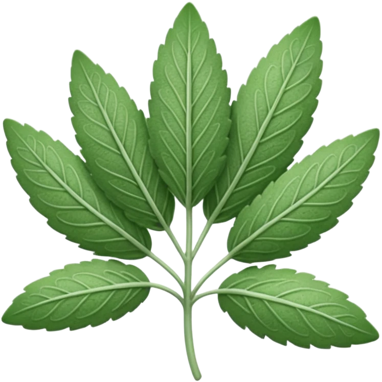 Sage leaf emoji