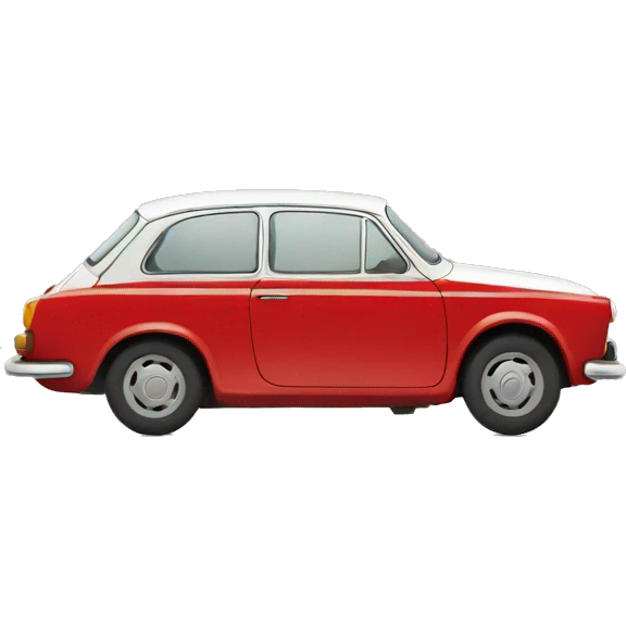 voiture aux couleurs du portugal emoji