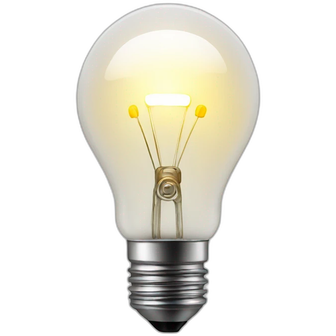 light bulb emoji