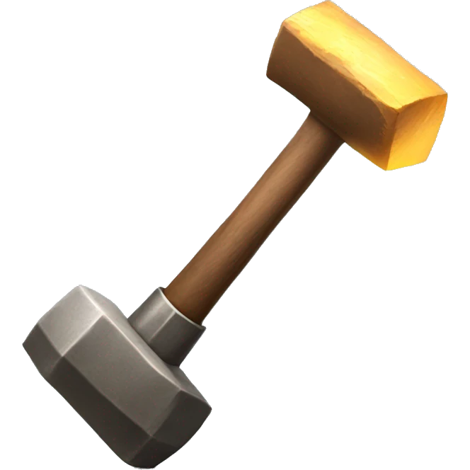 sledgehammer of light emoji