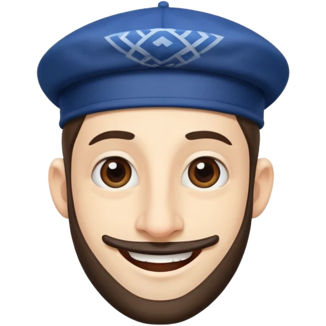 A Jewish person with big nose emoji