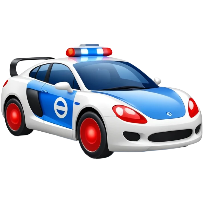 Notarzteinsatzfahrzeug mit Blaulicht emoji