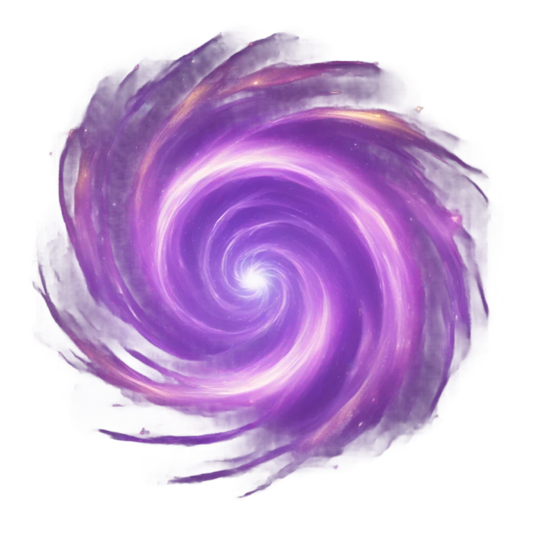 Purple magic emoji