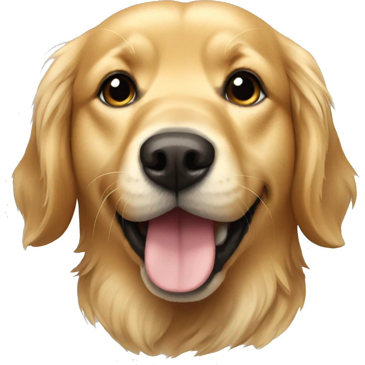 Golden retriever emoji