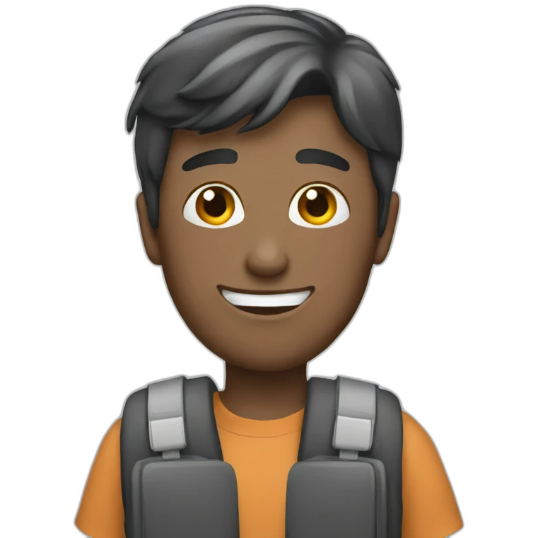 guy with two pagers emoji