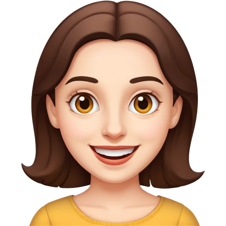 Claudia Sheinbaum playing, cheerful expression emoji