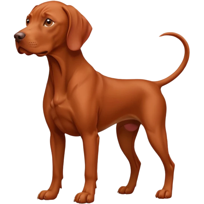 Omnipotent omniscient vizsla emoji