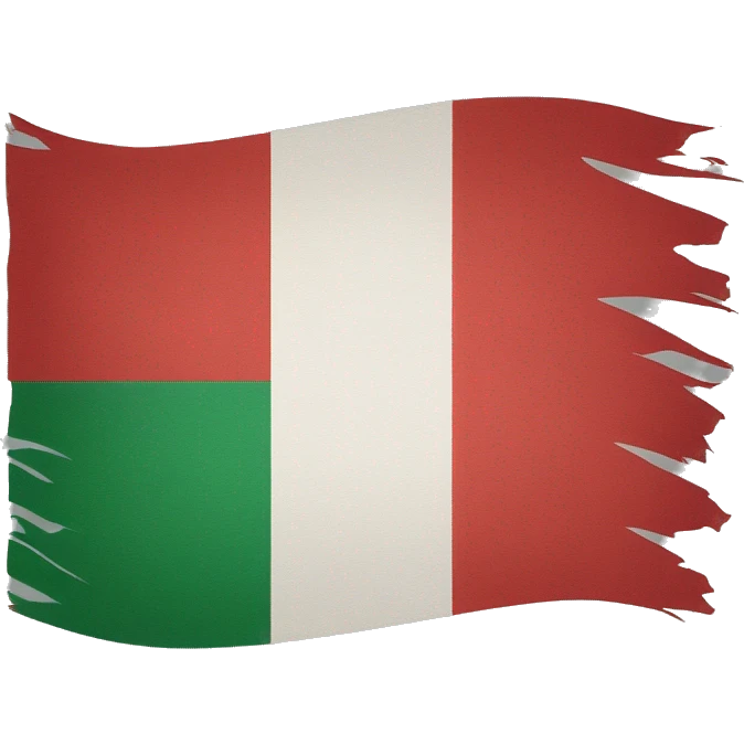 The Hungarian flag but upside down. Make it in the tyle of instagram flag emojis emoji