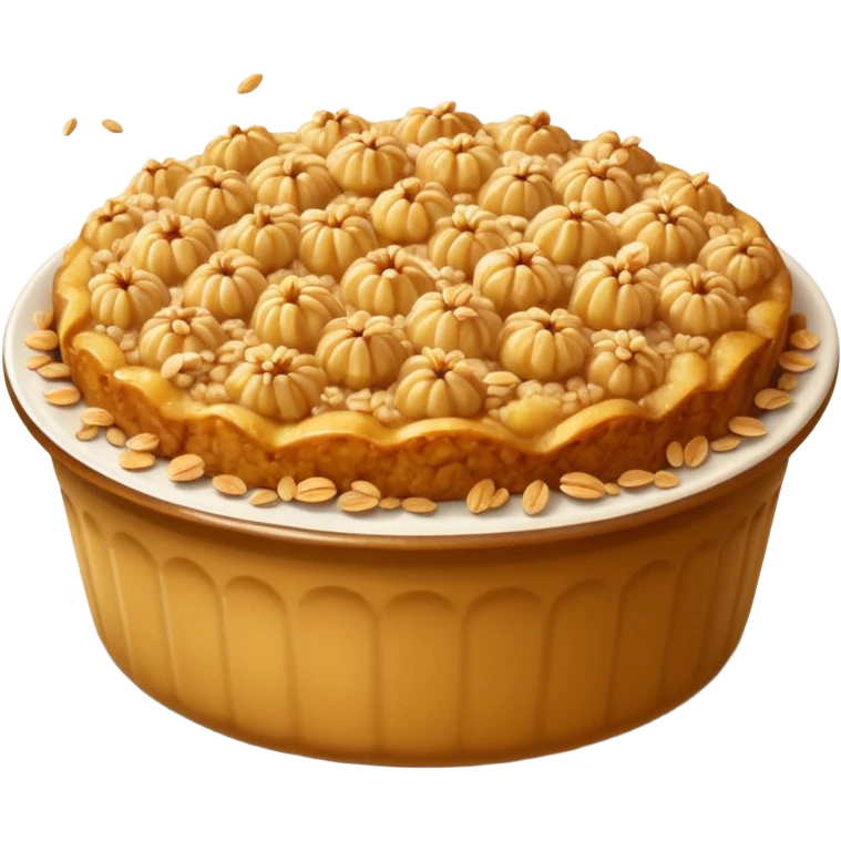 Apple crumble emoji