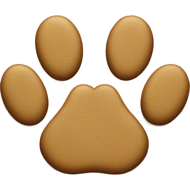 dog footprint emoji