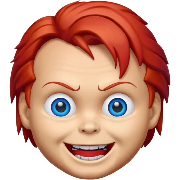 Un emojin de chuky emoji