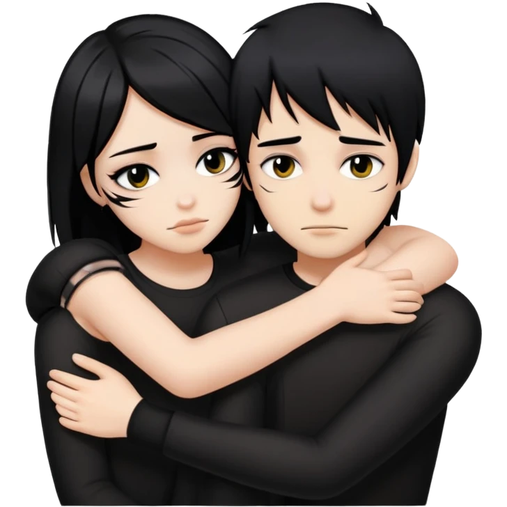 Emo best friends emoji