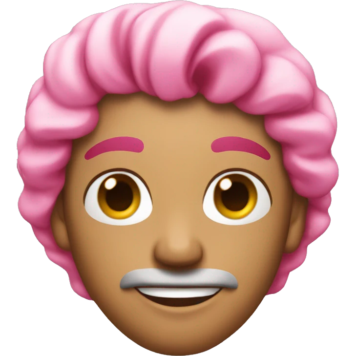 Pink ice emoji
