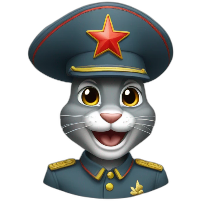 Communiste bugs bunny emoji