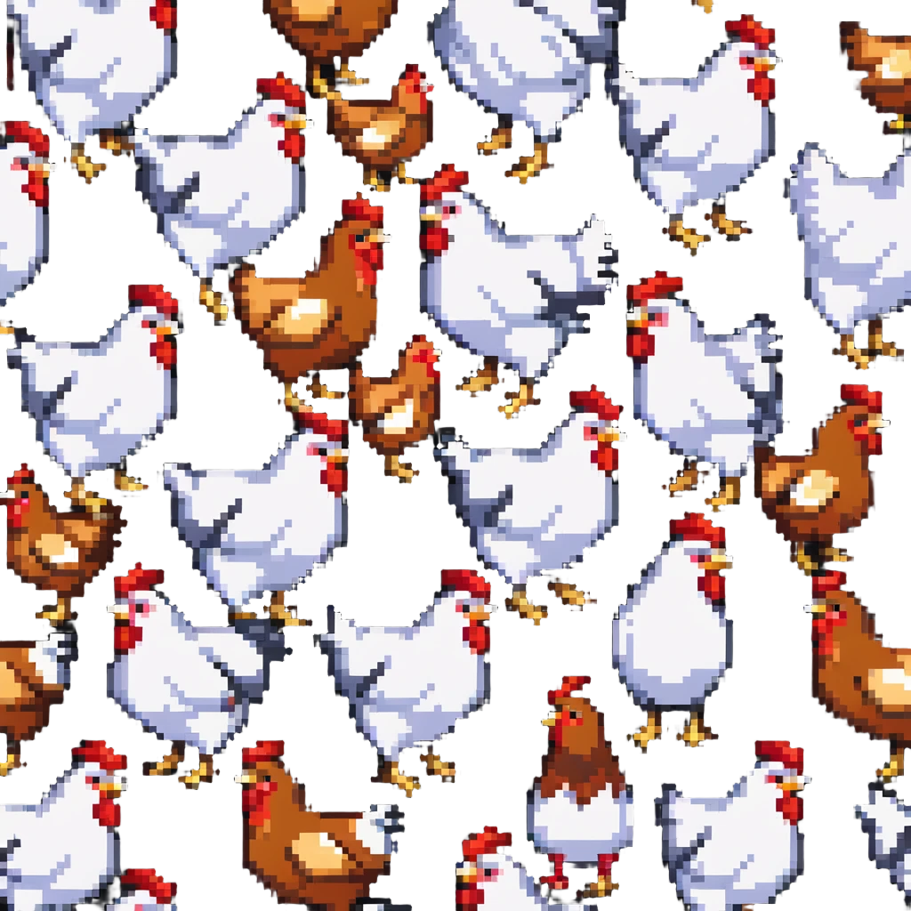 farm chicken emoji
