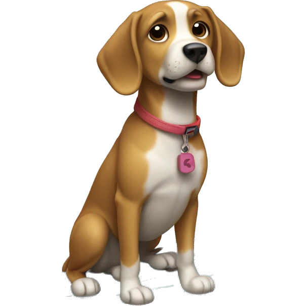 chien qui fait du surf emoji