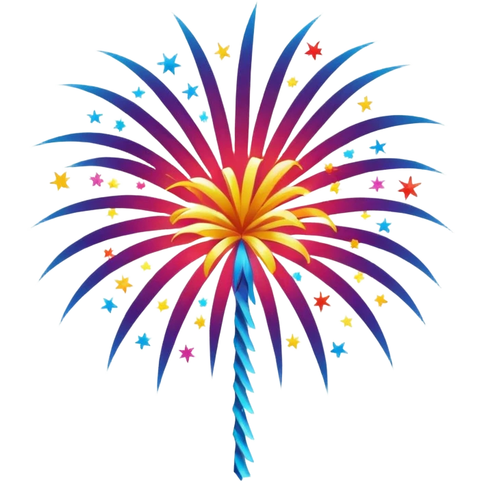 Fireworks emoji
