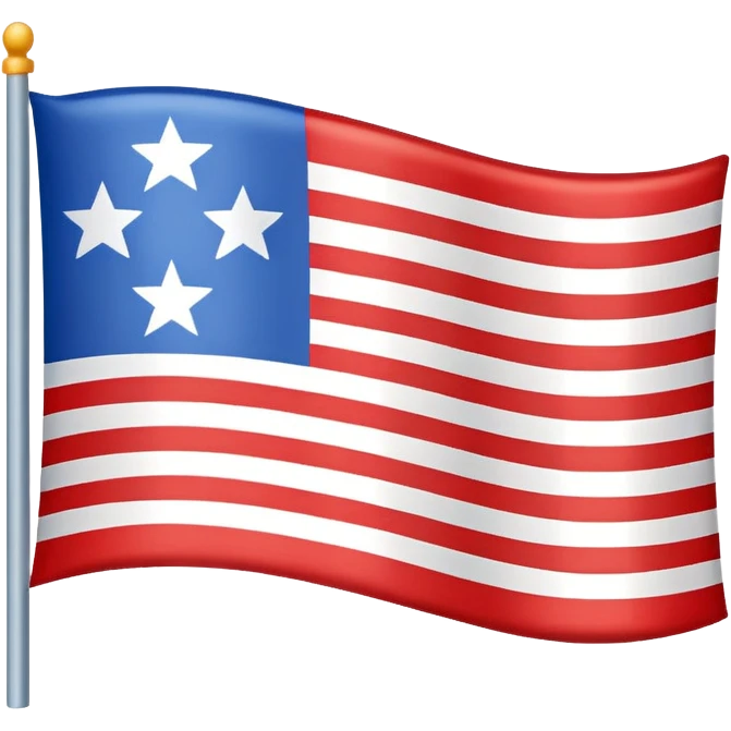 Bandera con tres líneas emoji