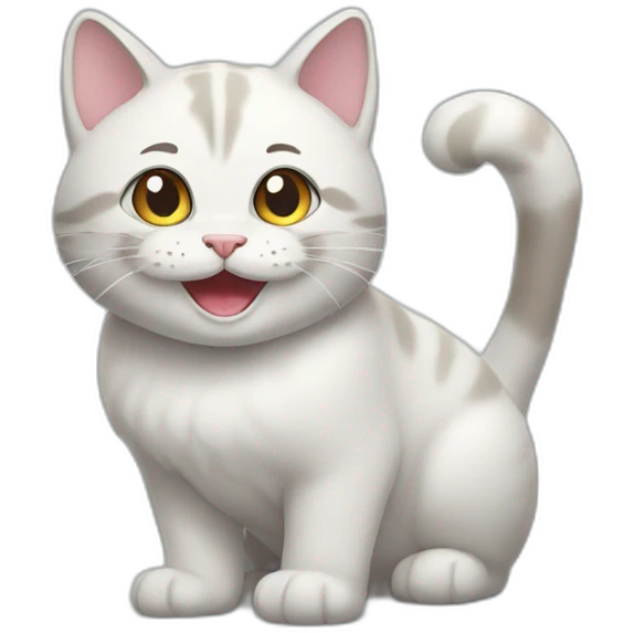 happy cat emoji