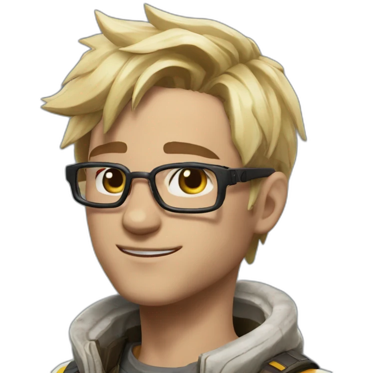 apex legends men blond brille lichtes haar emoji