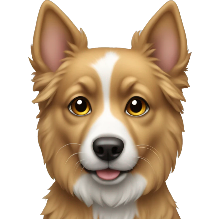Cute dog  emoji