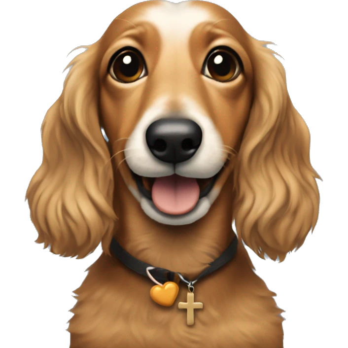 A cross between jerry garcia and a daschund emoji