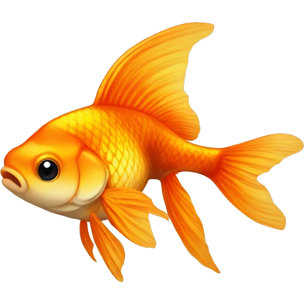 Goldfish for children emoji