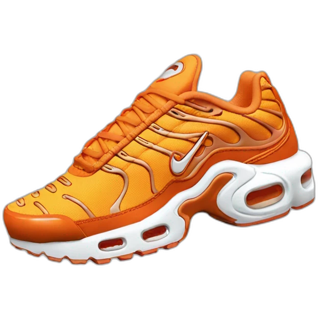 Nike air Max plus orange emoji