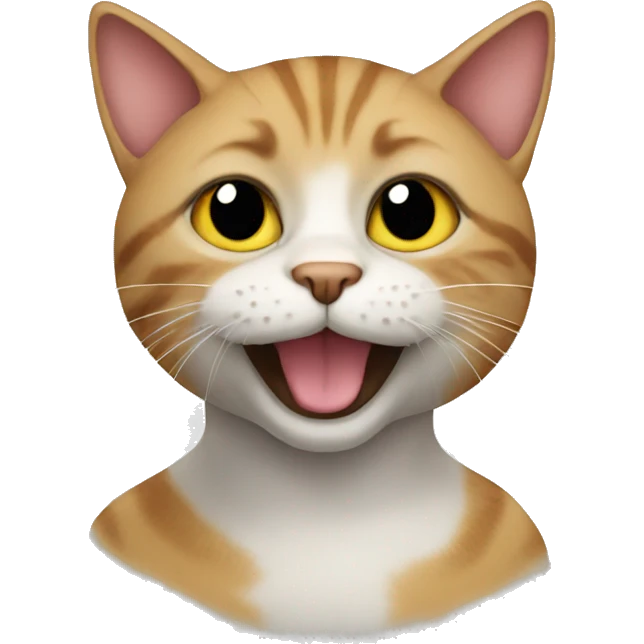Cat high emoji