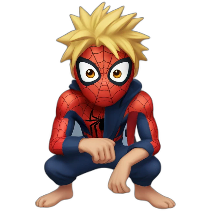 Naruto spiderman emoji