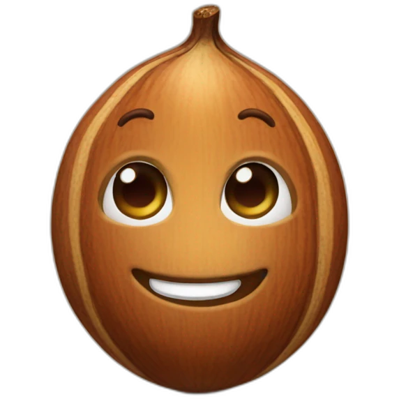 hazelnut emoji