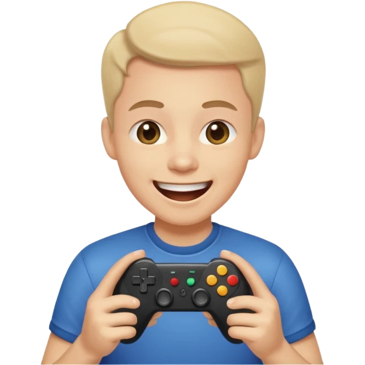 🖕+😂+🎮 emoji