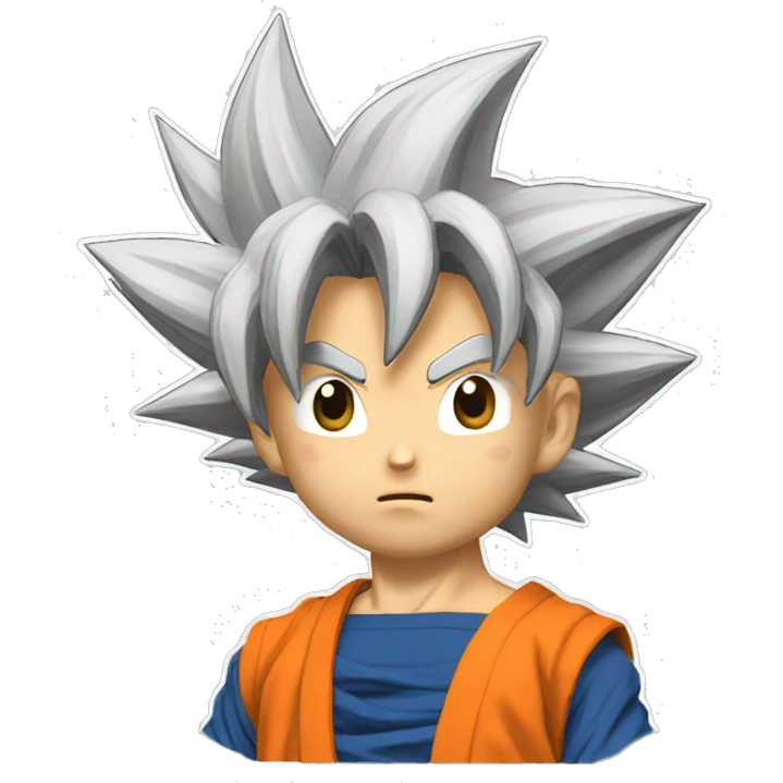 Goku qui dit si emoji