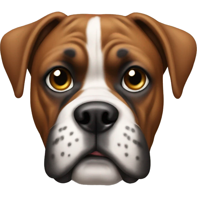 Boxer dog emoji